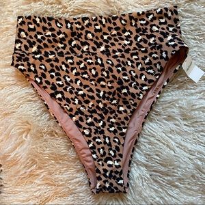 AERIE | NWT High Waisted Cheeky Bikini Bottoms
